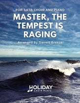 Master, the Tempest is Raging SATB choral sheet music cover